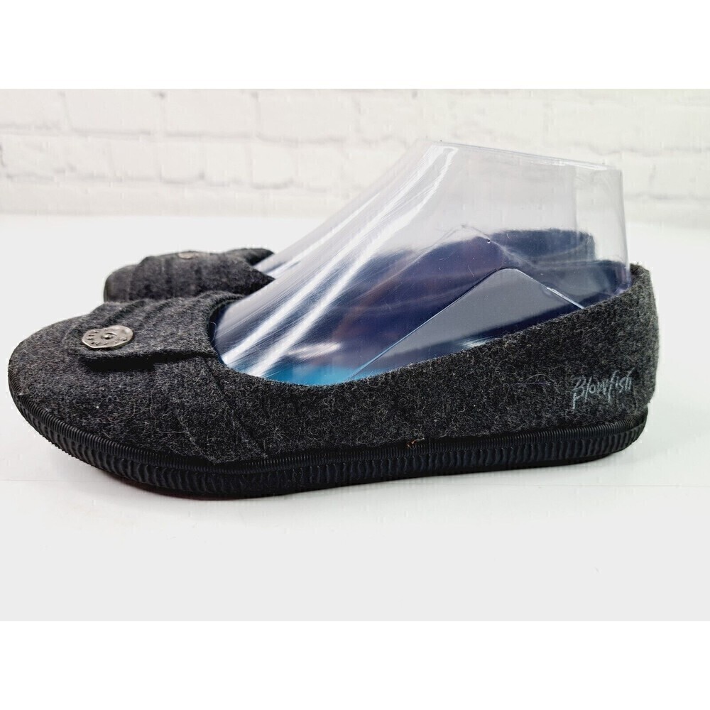 Blowfish Malibu Felt Ballet Flats Slip On Gray Women's Size 7 - Picture 3 of 7